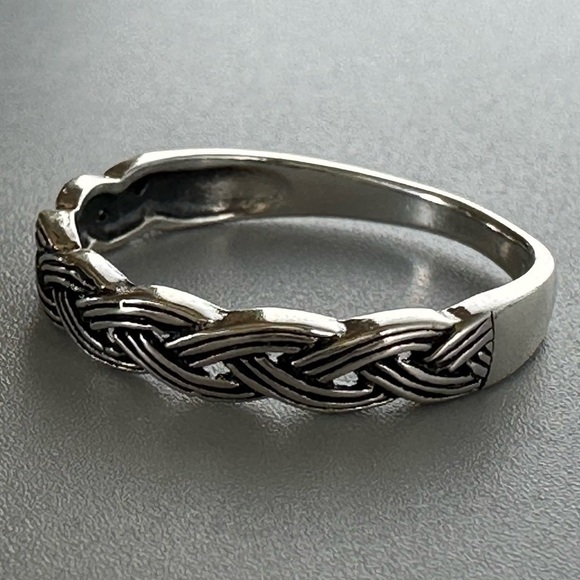 Sterling Silver Braided Band - Picture 12 of 15